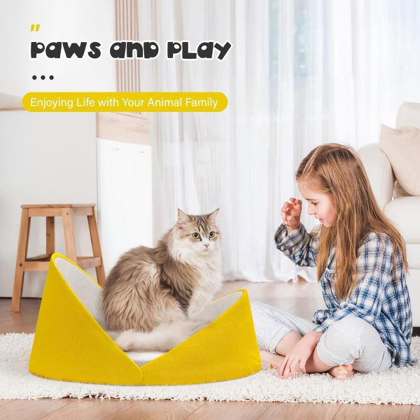 Large Shell Shaped Cat Couch - Modern Cat Bed - Εικόνα 13