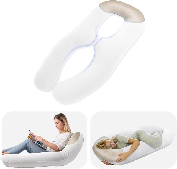 Comfort U-Shape Pillow for Full Body Support - Billede 7