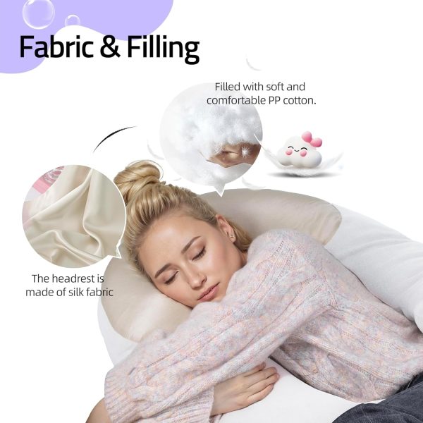 Comfort U-Shape Pillow for Full Body Support - Billede 10