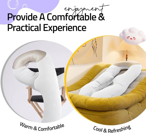 Comfort U-Shape Pillow for Full Body Support - Billede 11