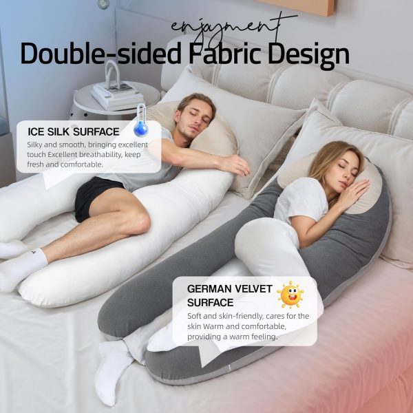 Comfort U-Shape Pillow for Full Body Support - Billede 12