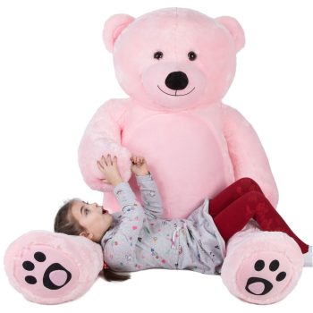 grote teddybeer roze 4350