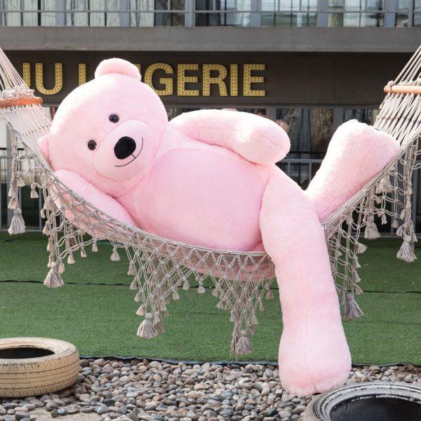 Big Teddy Bear Giant Teddy Bear Large Stuffed Animal Toy Pink - Imagen 8