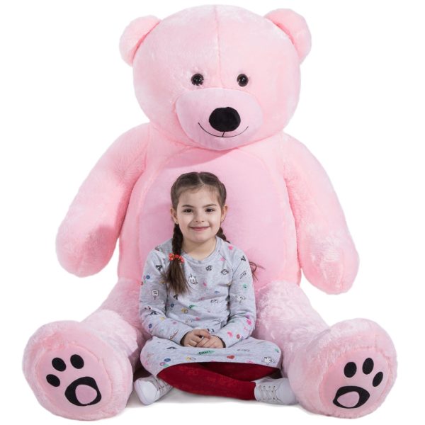 Big Teddy Bear Giant Teddy Bear Large Stuffed Animal Toy Pink - Imagen 16