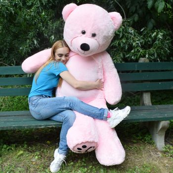 big teddy bear pink 4364