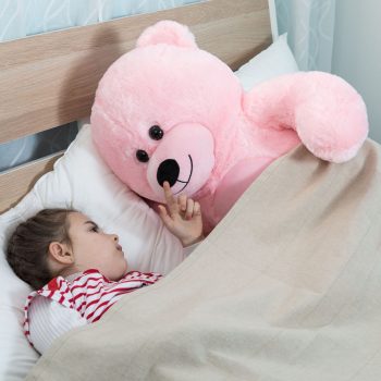 big teddy bear soft bear pink 4375