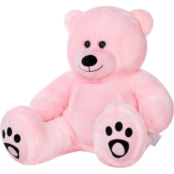 Large Cuddly Stuffed Animal Toy Big Teddy Bear Soft Bear Pink - Image 12