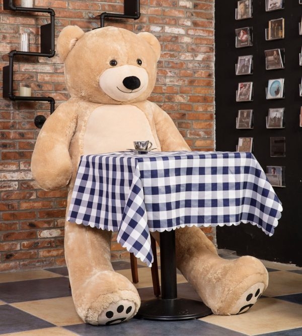 Giant Teddy Bear Large Stuffed Animal Toys Big Teddy Bear - Immagine 4