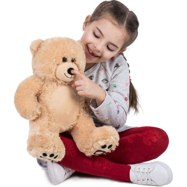 Great Teddy Bear Cuddly Stuffed Animal Toy Brown Teddy Bear - Εικόνα 5