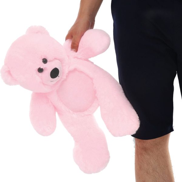 Soft Small Teddy Bear Birthday Gift Cuddly Stuffed Animal Toy Pink - Image 6