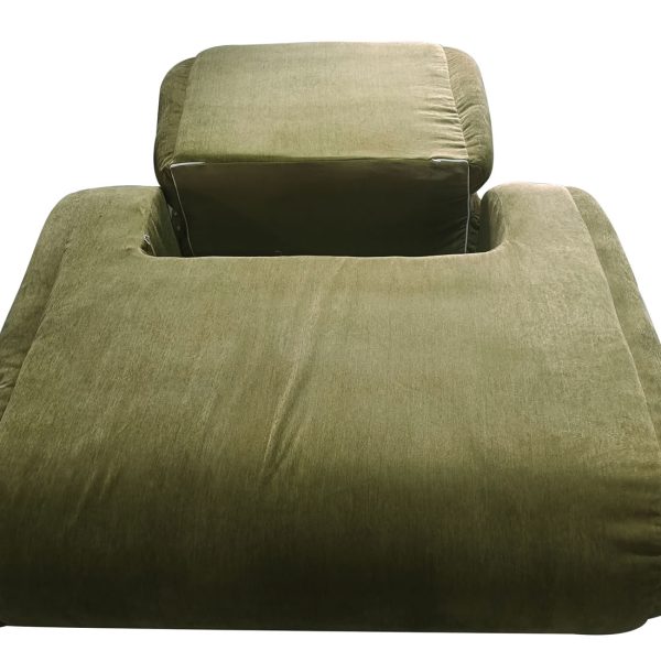 Convertible Floor Sofa with Removable Back Support - Imagem 16