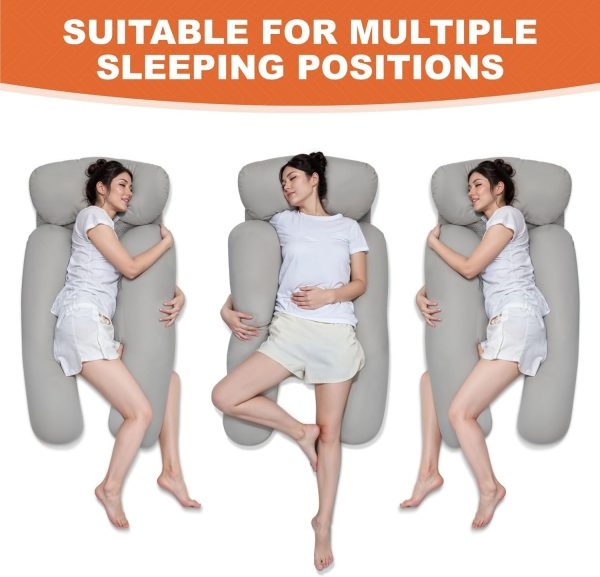 Side Sleeper Pillow With Arm Hole & Foam Wedge for Neck and Shoulder Pain - Imagem 5